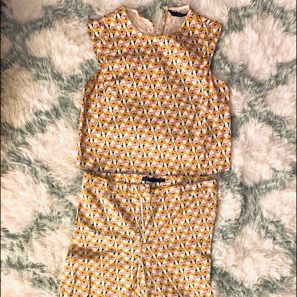 Zara Two piece flower POWER set